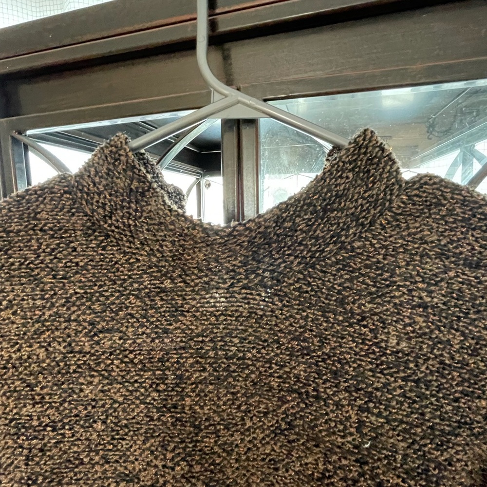 Zara Brown Women's Sweater Skirt Set - Picture 3 of 5